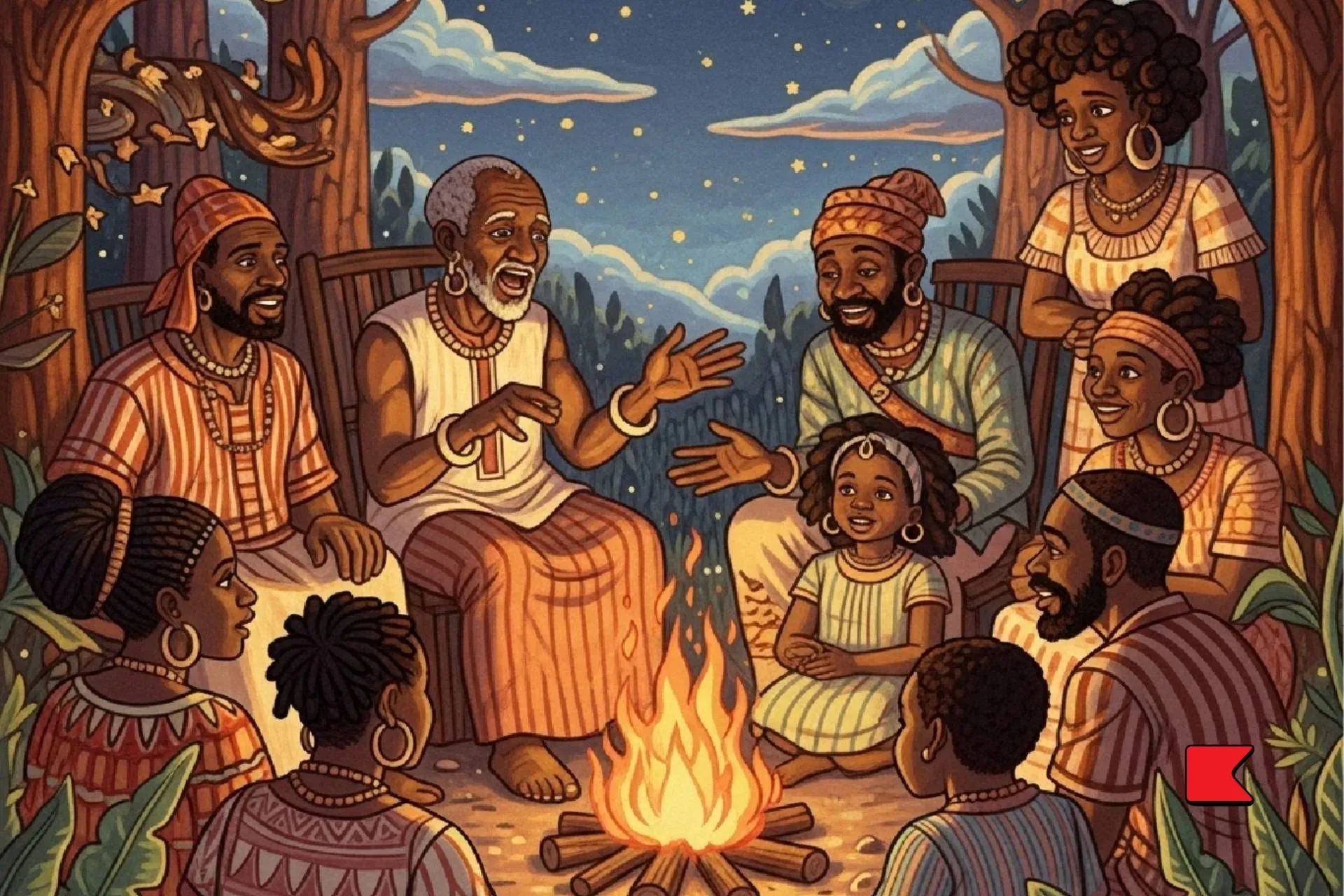 কালো মানুষদের লোককথা