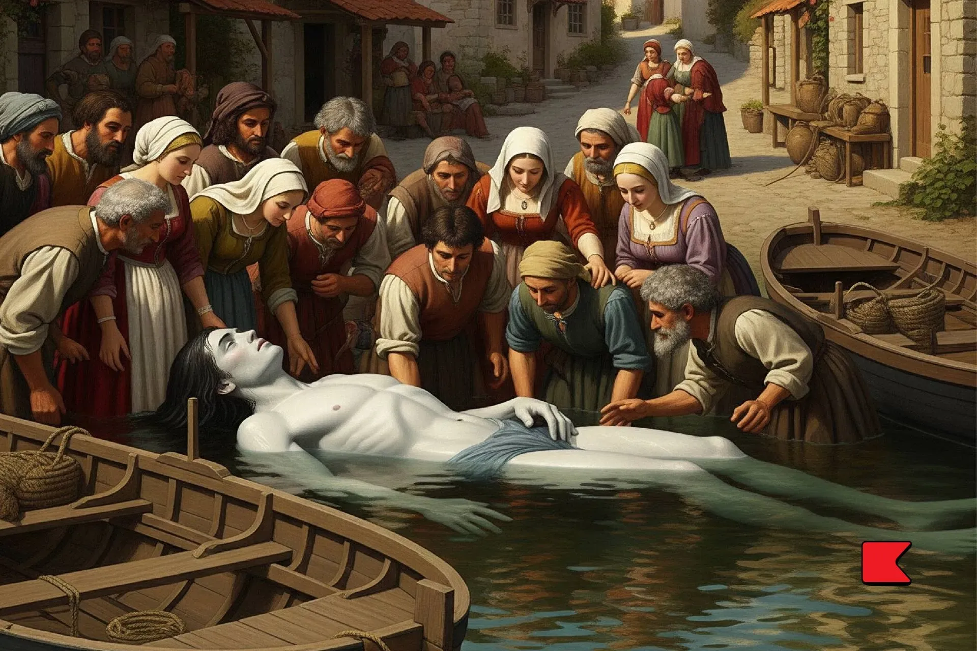 বিশ্বের সবচেয়ে সুন্দর জলে-ডোবা মানুষ