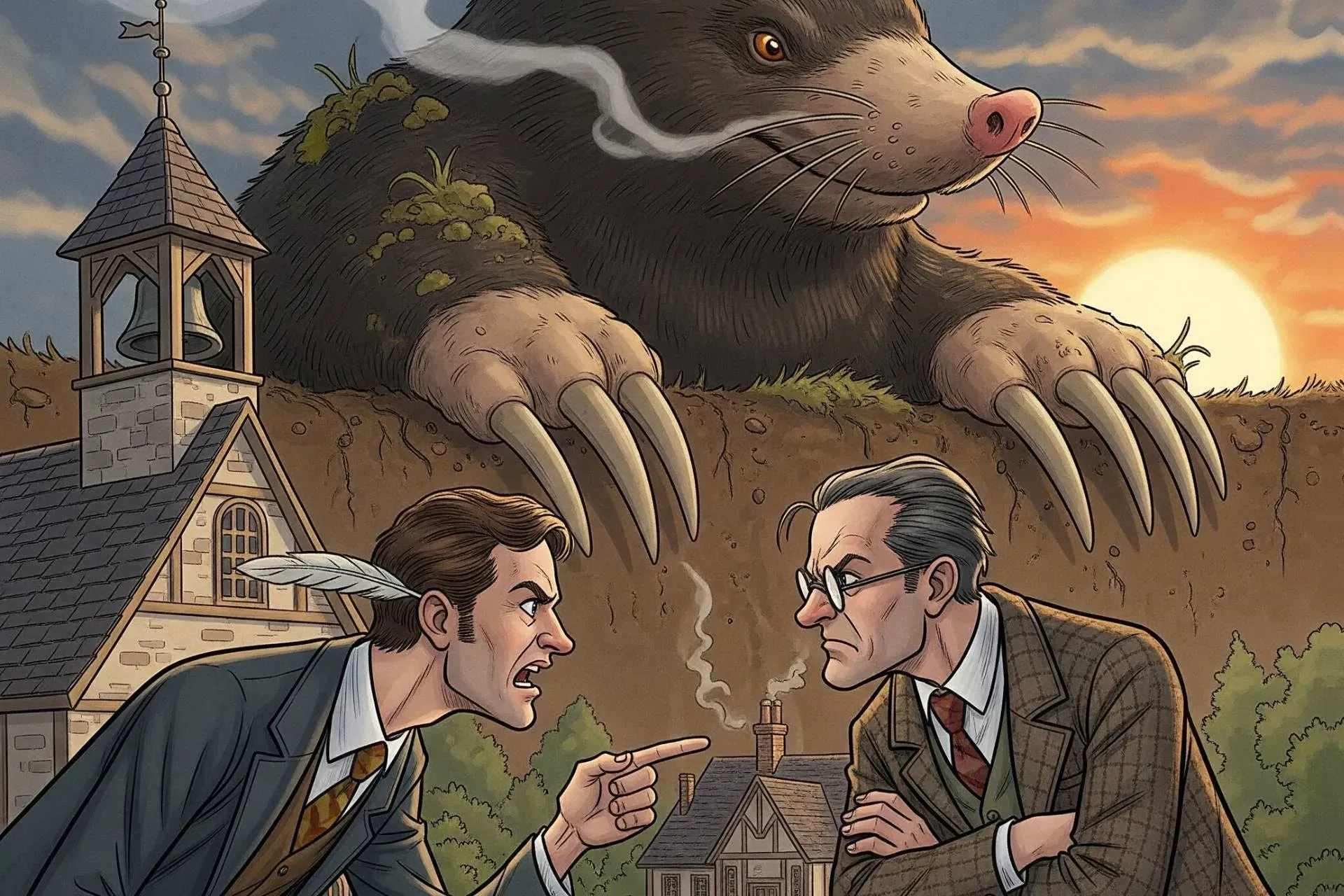 গ্রামের এক স্কুলশিক্ষক